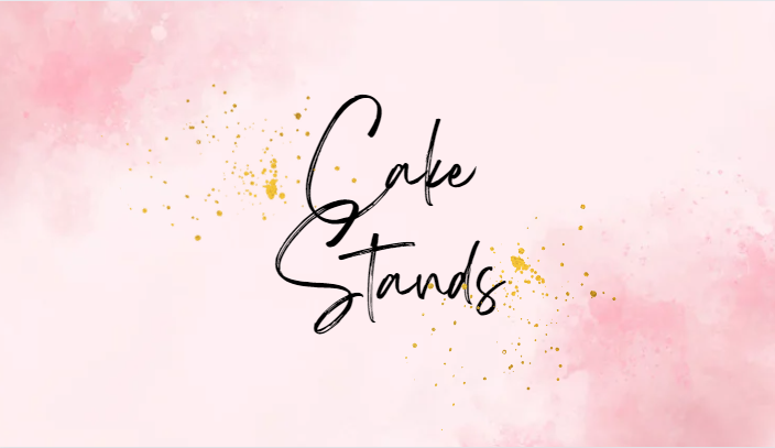 Cake Stands Dazzling NEW